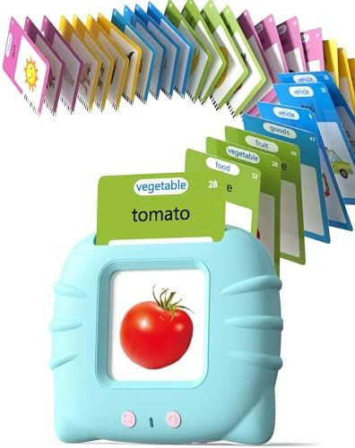 Talking Flash Cards for Toddlers 1 2 3 4 Year Olds, Montessori Language Learning with 224 Words, ... | Amazon (US)