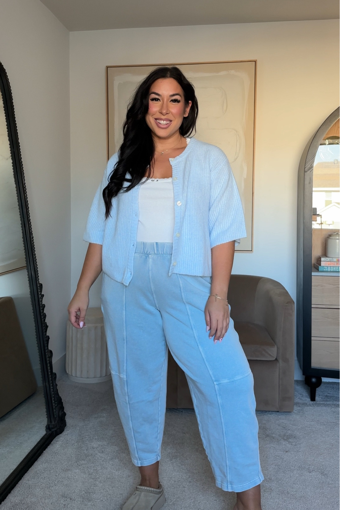 Aerie outfit idea, wearing a size large in everything!
-
-
-
casual outfit, midsize outfit, aerie loungewear, loungewear outfit, midsize style, work from home outfit, easy outfit

#LTKMidsize #LTKStyleTip
