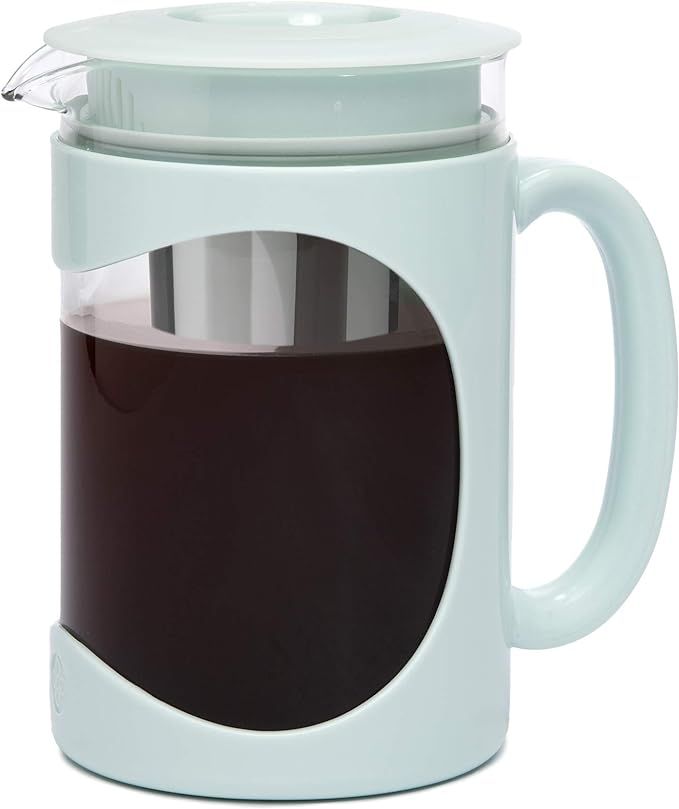 Primula Burke Deluxe Cold Brew Iced Coffee Maker, Comfort Grip Handle, Durable Glass Carafe, Remo... | Amazon (US)