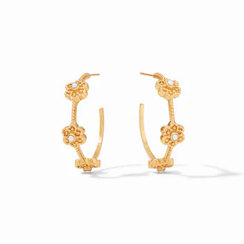 Colette Pearl Hoop Earrings | Julie Vos | Julie Vos