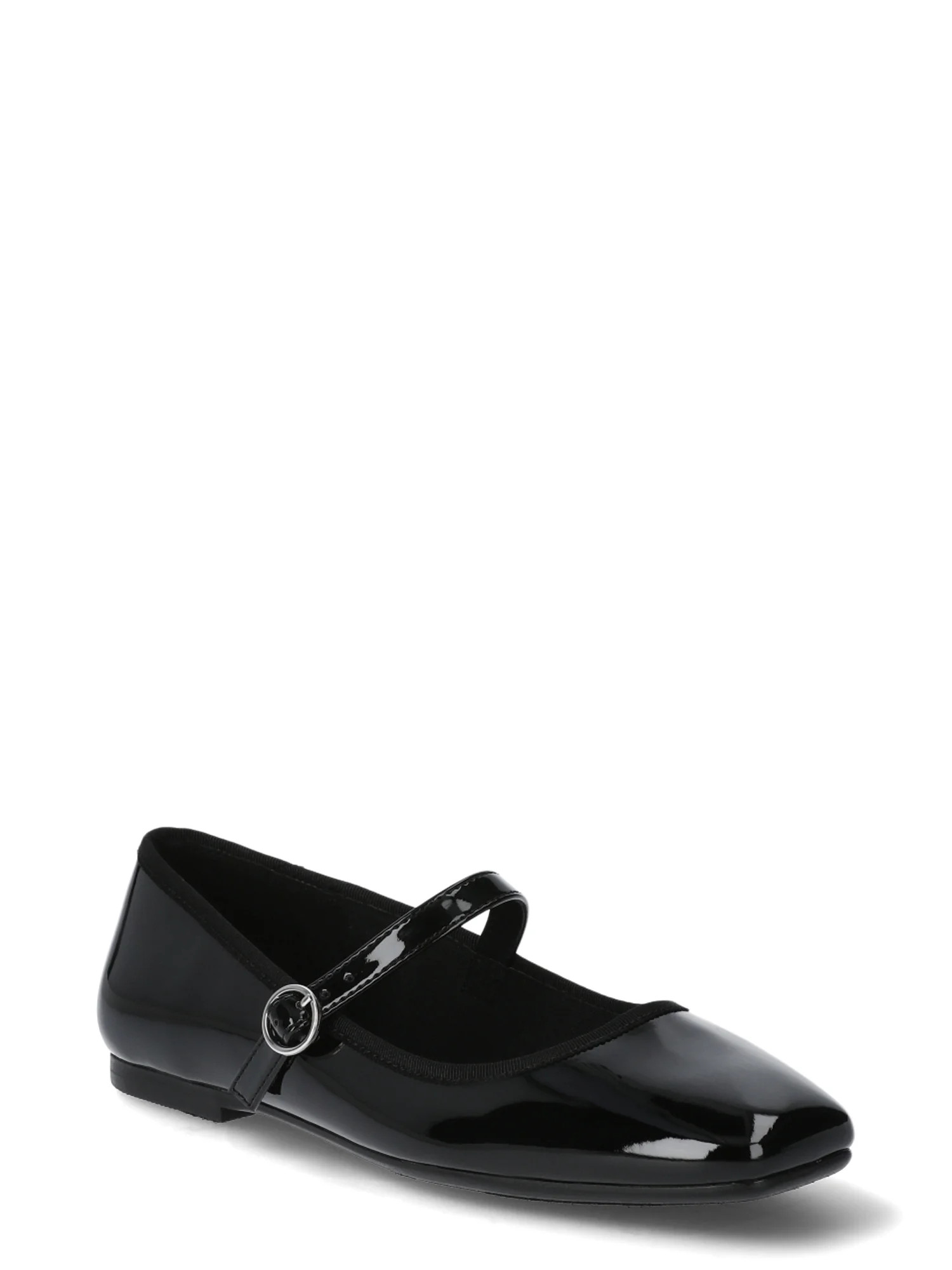 Scoop Women’s Faux Leather Mary Jane Flats | Walmart (US)