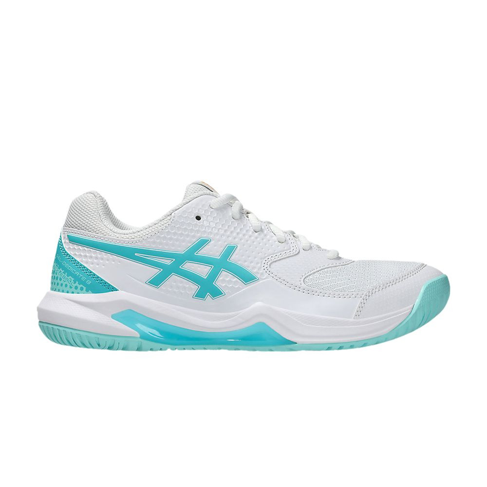 ASICS Wmns Gel Dedicate 8 'White Energy Aqua' | Women's Size 8.5 | GOAT