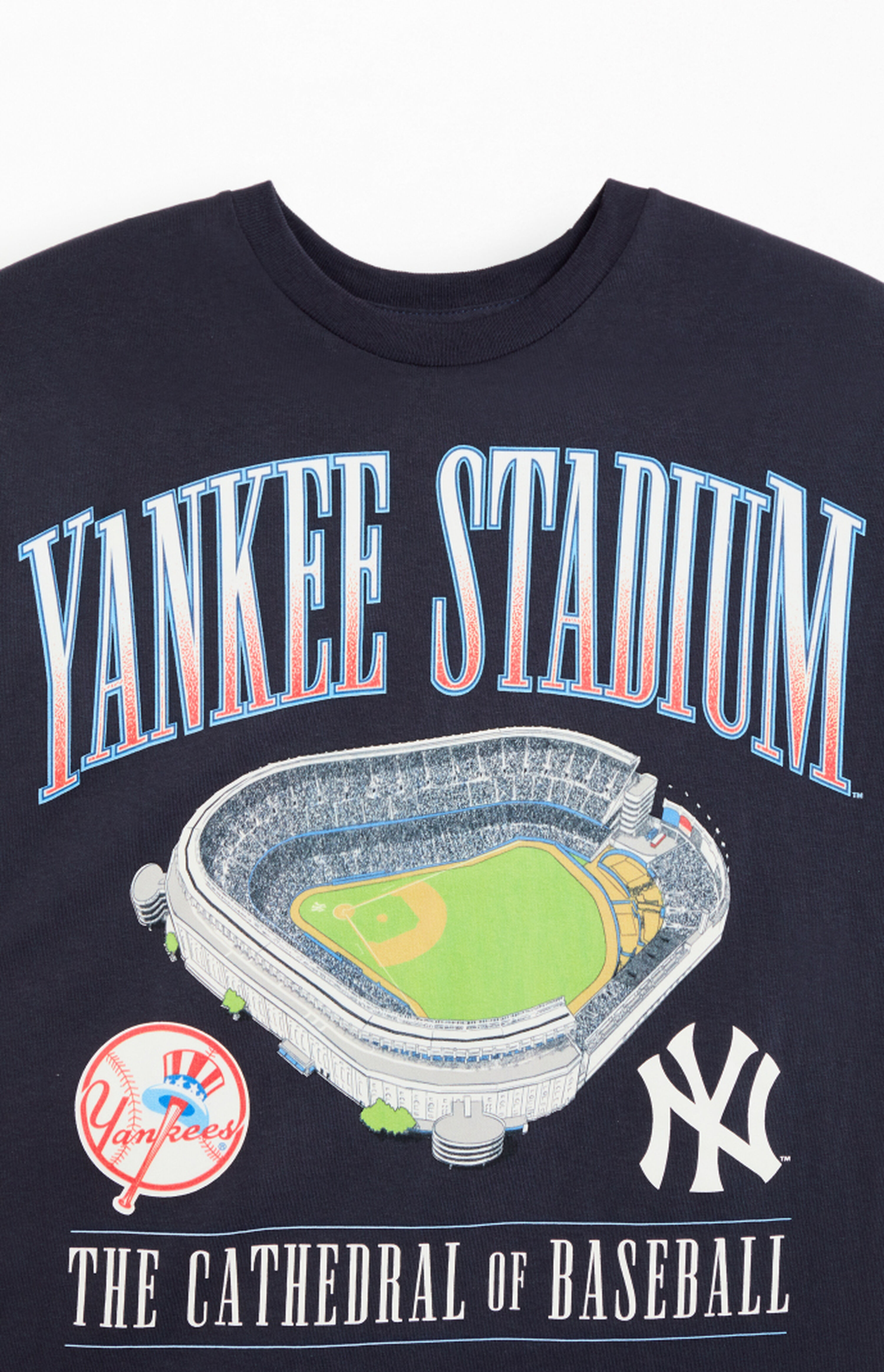Mitchell & Ness NY Yankees Old Stadium T-Shirt | PacSun