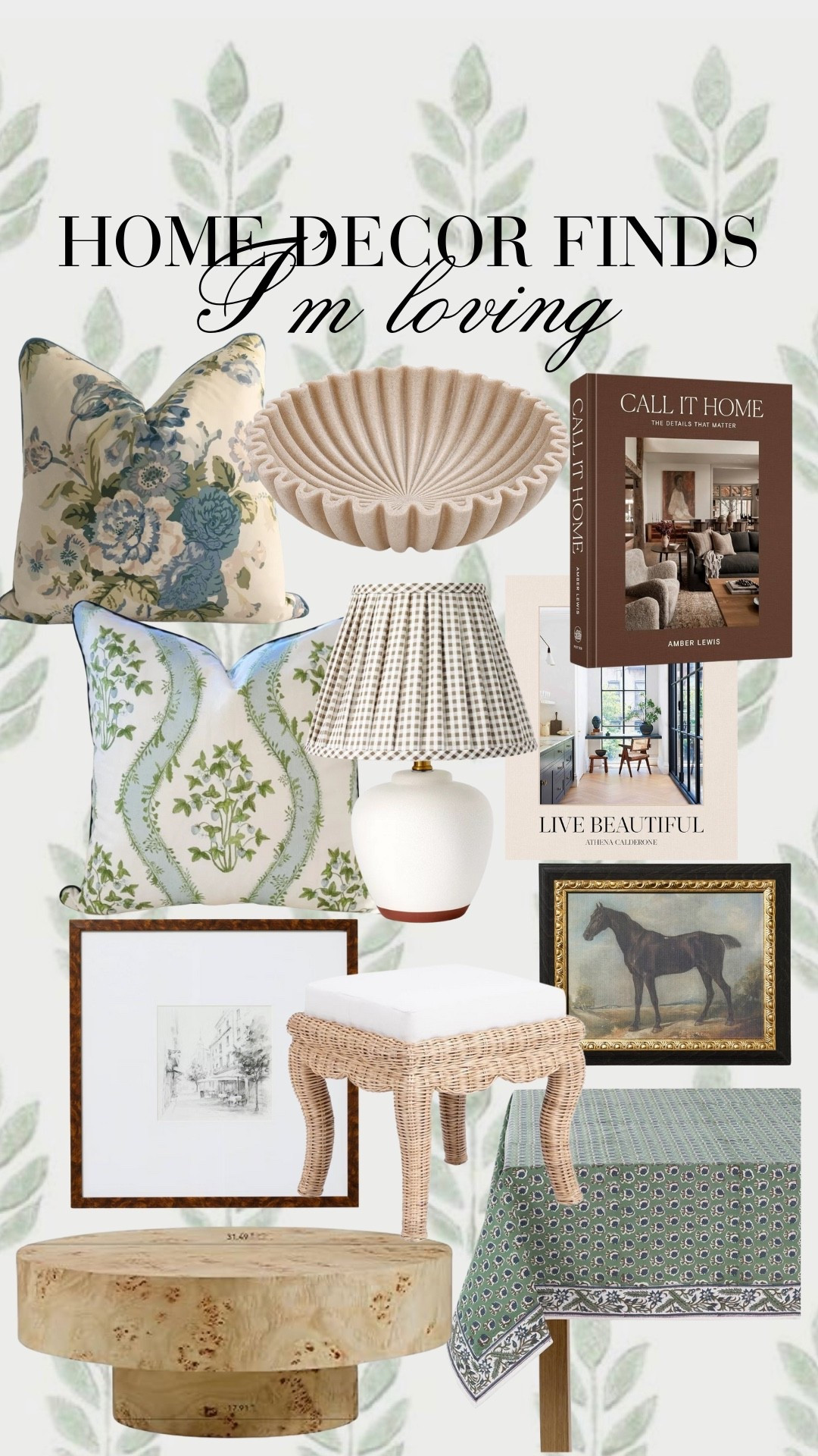 Home decor finds I’m loving!