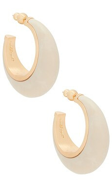 Cult Gaia Mona Earring in Travertine from Revolve.com | Revolve Clothing (Global)