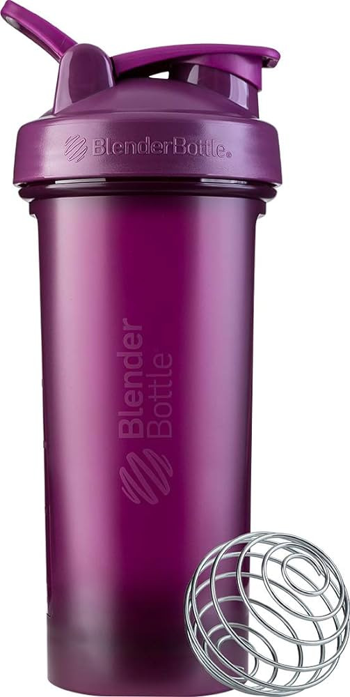 BlenderBottle Classic V2 Shaker Bottle Perfect for Protein Shakes and Pre Workout, 28-Ounce, Plum | Amazon (US)