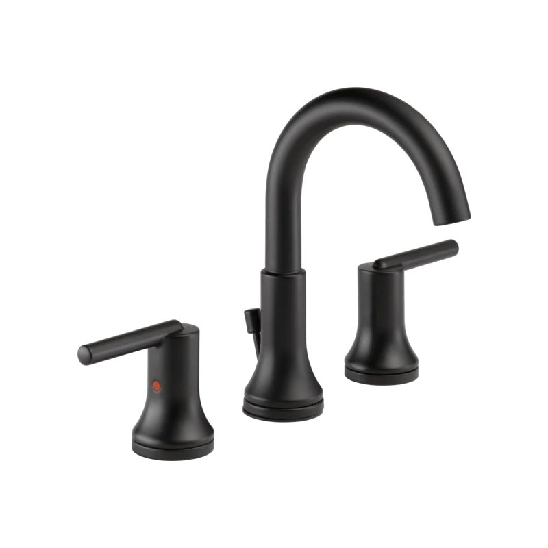 Delta 3559-MPU Trinsic Widespread Bathroom Faucet with Metal Drain Assembly - In | Build.com, Inc.