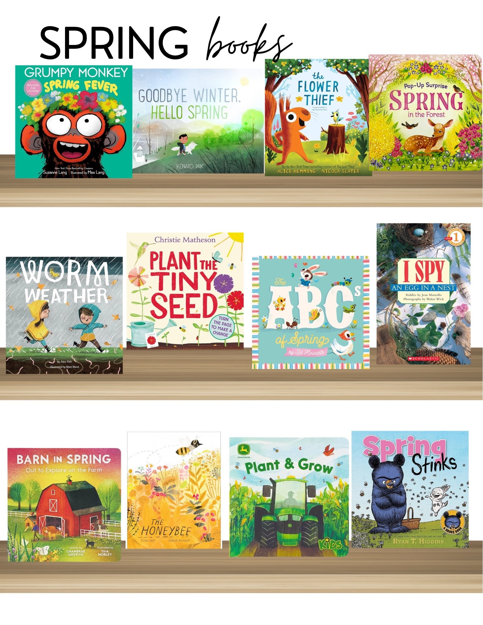 SPRING BOOKS

#LTKKids #LTKBaby