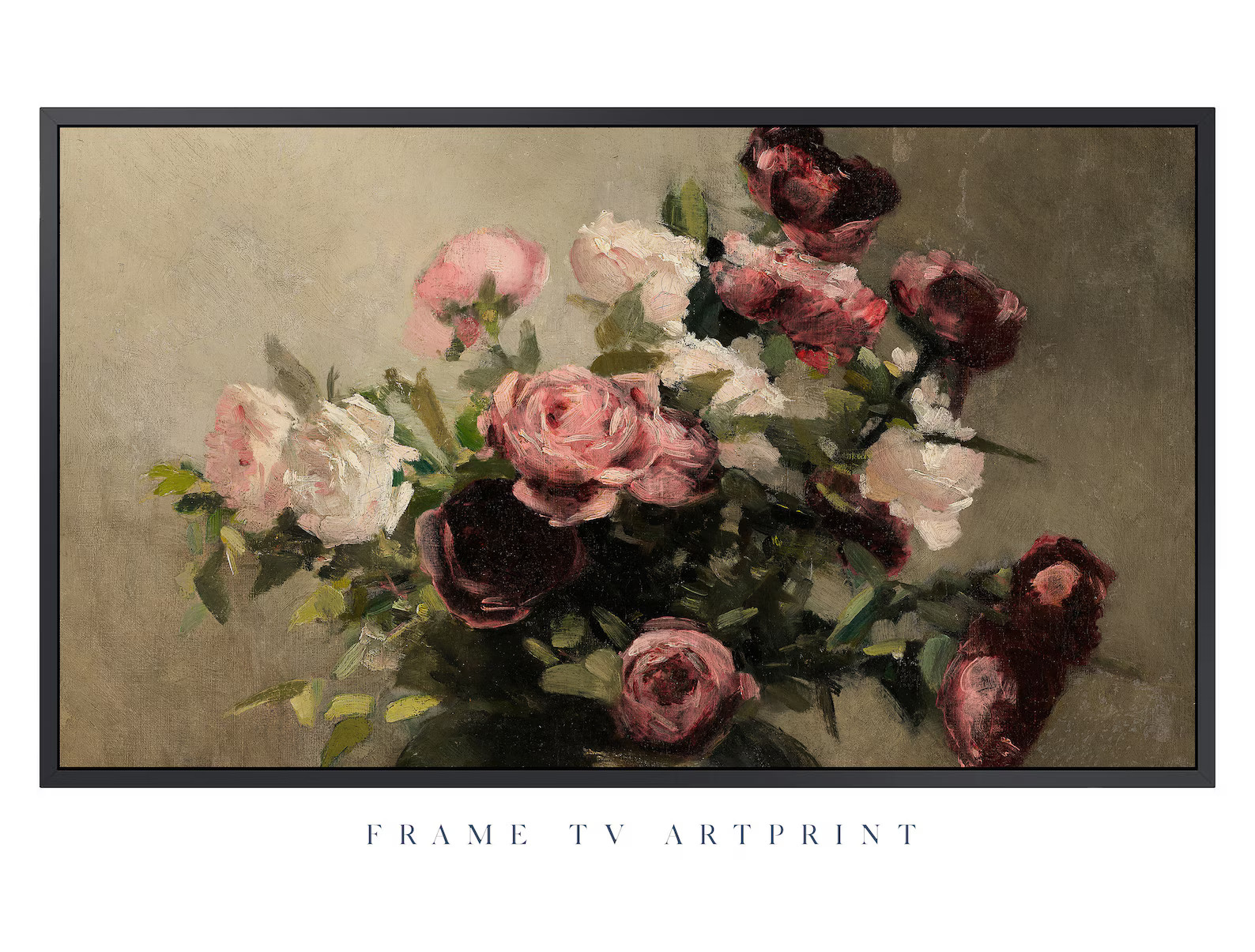 Samsung Frame TV Art spring Roses  Rustic  - Etsy | Etsy (US)