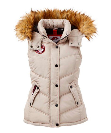 Canada Weather Gear Sand Hooded Puffer Vest - Women | Best Price and Reviews | Zulily | Zulily