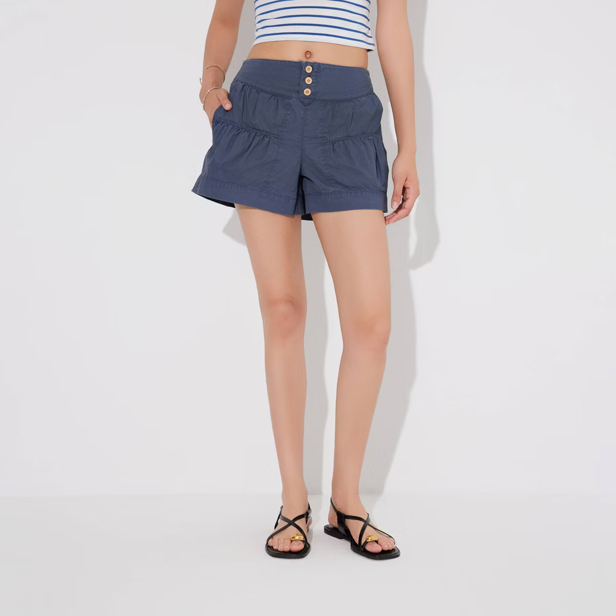 Women's High-Rise Woven Shorts - Wild Fable™ | Target