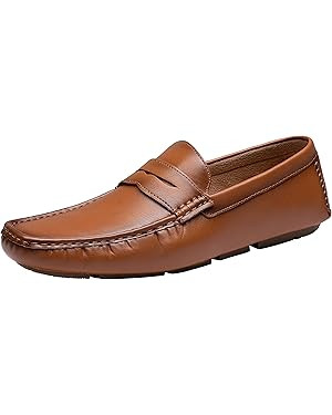 Jousen Men's Loafers Casual Slip On Shoes Soft Penny Loafers for Men Lightweight Driving Boat Sho... | Amazon (US)