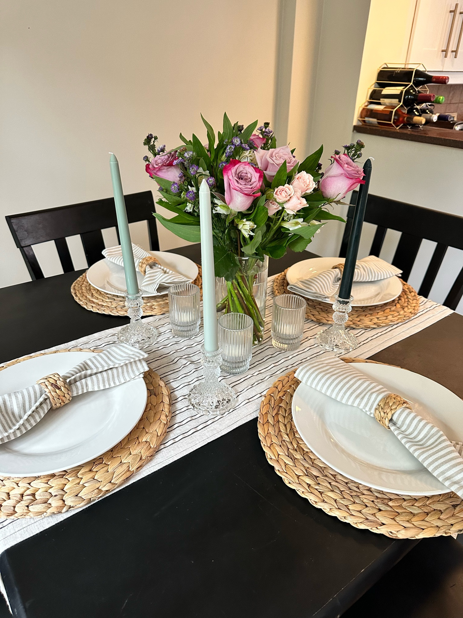 dinner party set-up 🍴💐🥰

#LTKSeasonal #LTKhome #LTKunder100