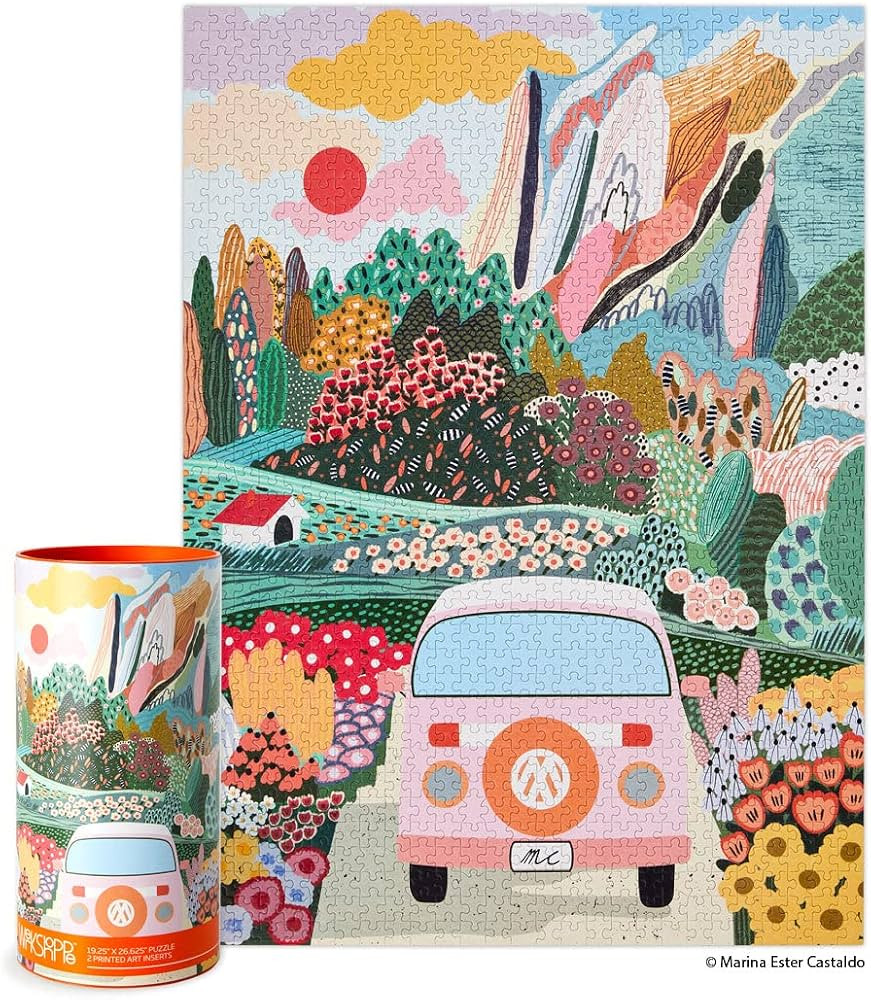 Road Trip | 1000 Piece Jigsaw Puzzle | Amazon (US)