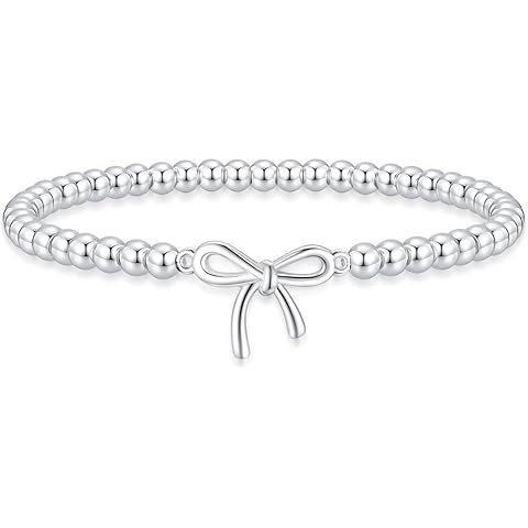 Nine West Women's Boxed Bracelet Pave Heart Stretch | Amazon (US)