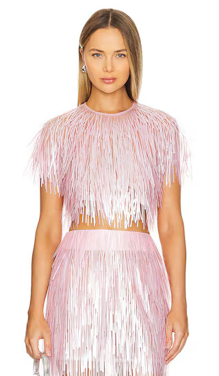 Olivia Top in Rose | Revolve Clothing (Global)