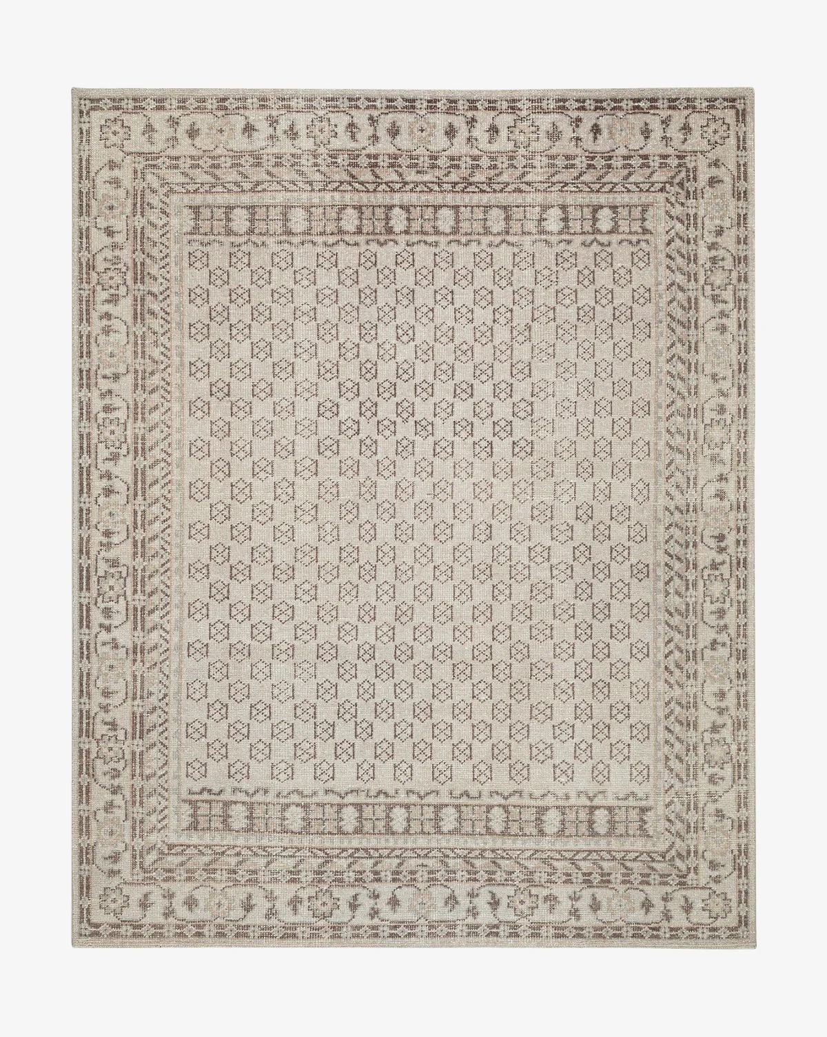 Anya Neutral Hand-Knotted Wool Rug | McGee & Co. (US)