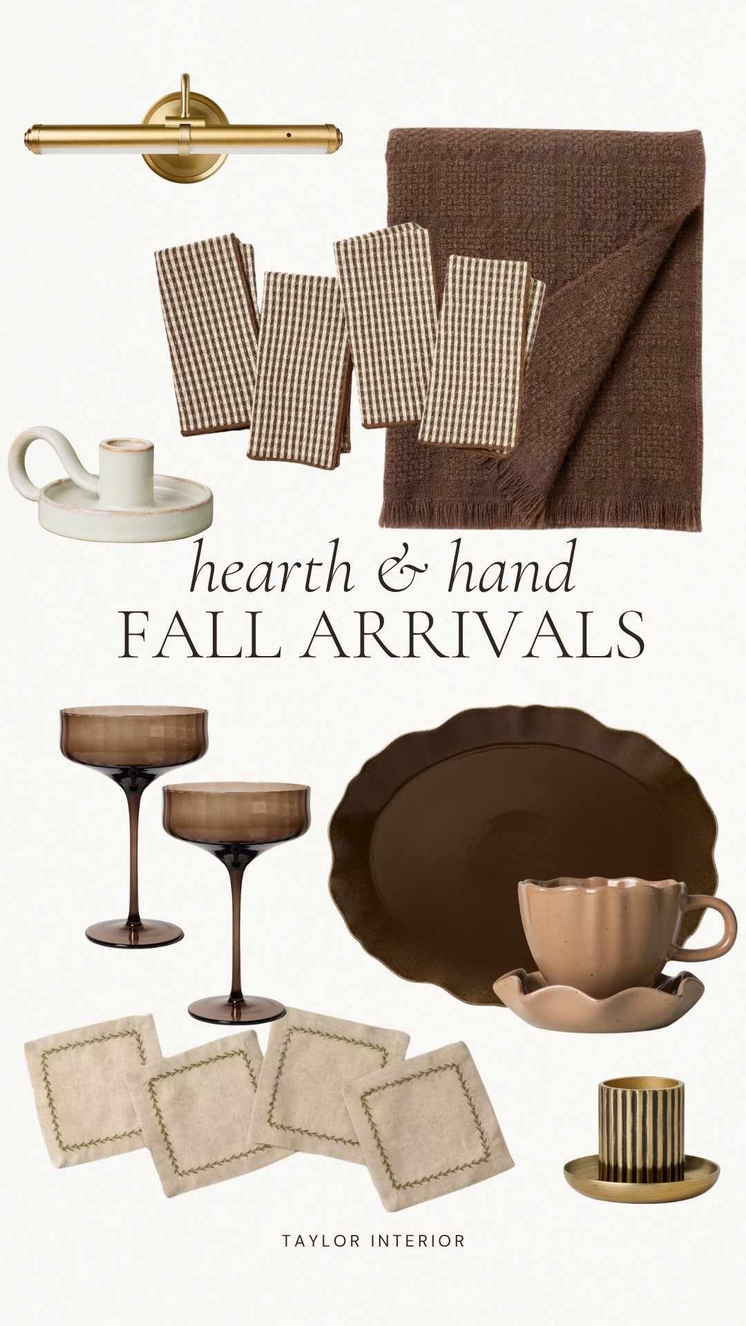 Hearth & Hand Fall Arrivals 🤎
Target just dropped their new Hearth & Hand collection for fall, and it’s everything cozy and timeless. Think warm textures, muted earth tones, layered throws, and the prettiest kitchen accents for effortless seasonal styling.

These are the pieces you’ll want to grab before they sell out—perfect for adding that subtle autumn charm to your home without going over the top. 🍂

Hearth and Hand fall 2025, Target fall arrivals, Hearth and Hand kitchen, cozy neutral fall decor, Target home finds, modern farmhouse fall, Magnolia fall collection, autumn kitchen styling, fall home accents Target, layered neutral fall decor, timeless fall styling ideas 

#LTKHome #LTKFindsUnder100 #LTKFindsUnder50