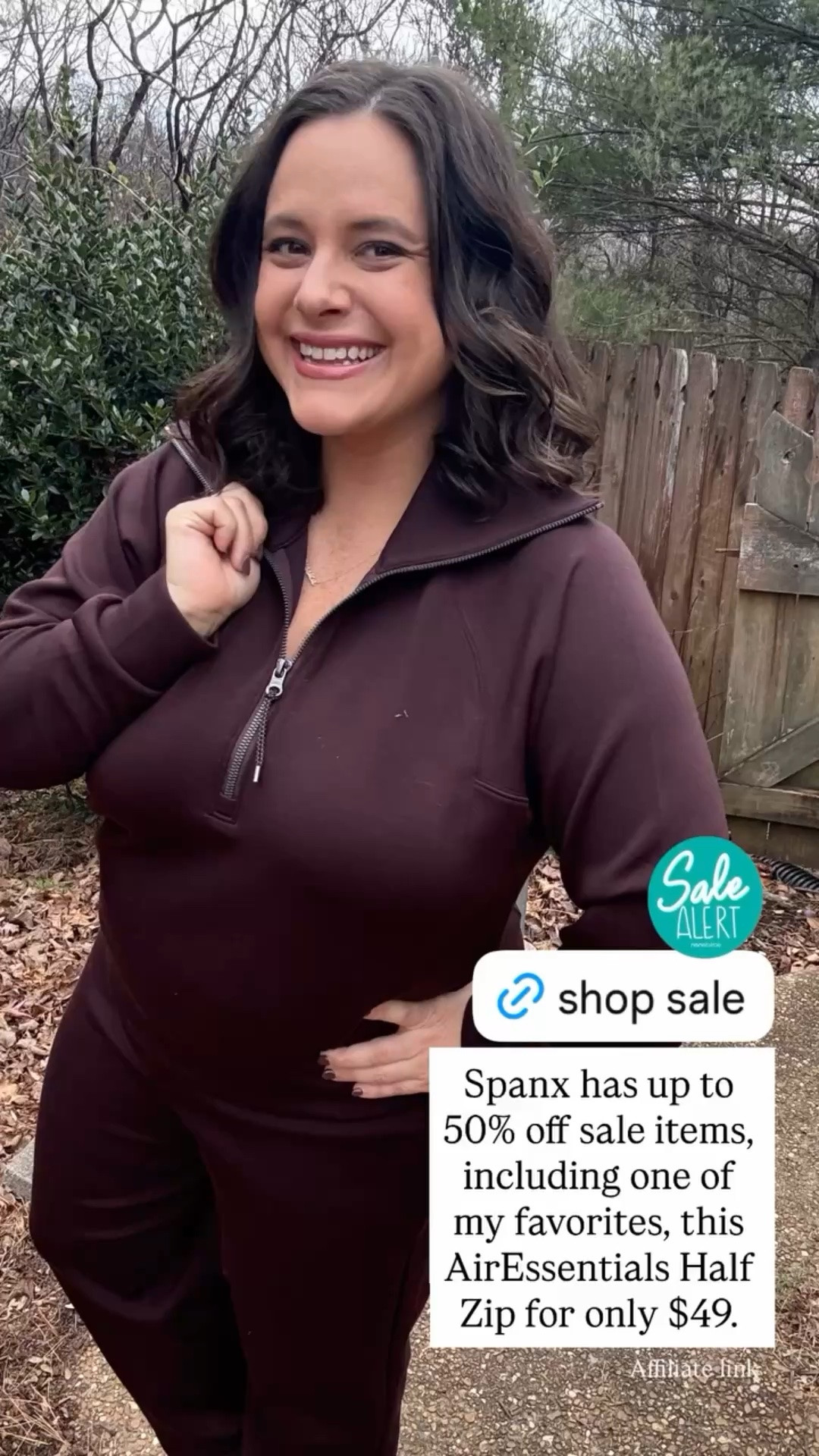 Spanx has up to 50% off sale items, including one of my favorites, this AirEssentials Half Zip for only $49.

#LTKootd #LTKgrwm #LTKOver40