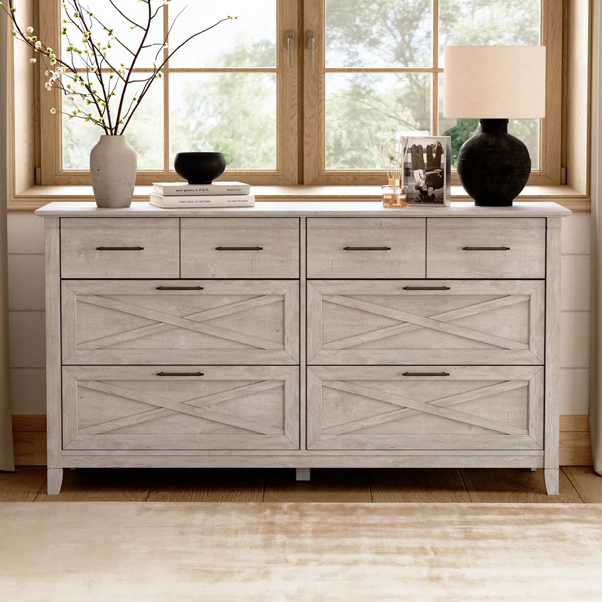 6 Drawer Dresser, Bedroom Furniture | Wayfair North America