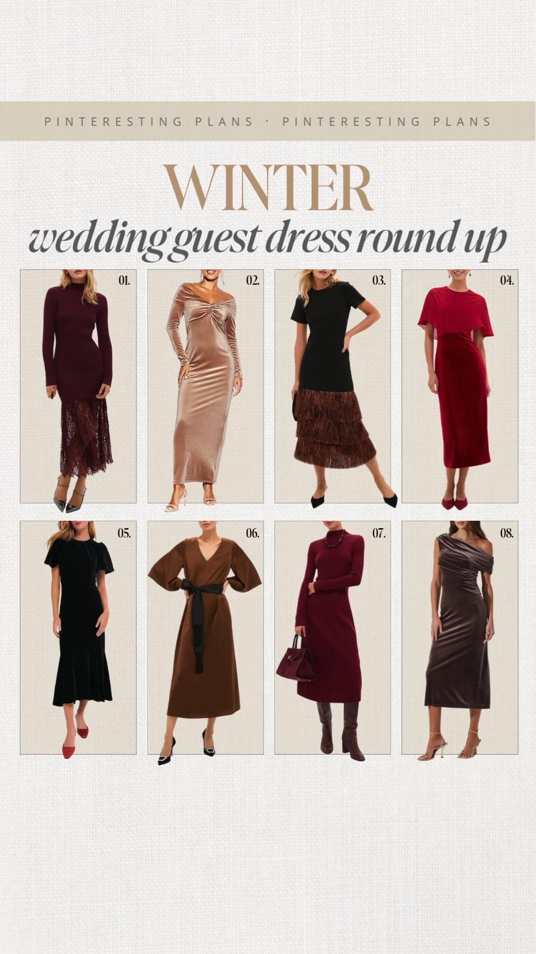 Winter wedding guest dress round up 🙌🏻🙌🏻

Winter style, winter fashion, wedding guest dress, winter wedding guest dress, mini dress, maxi dress,

Follow my LTK @pinterestingplans on the @shop.LTK app to view this post and get my exclusive app-only content!

#liketkit #LTKWedding #

#LTKHoliday #LTKootd #LTKWedding