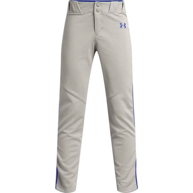 Under Armour Boys’ Piped Baseball Pants Gray/Blue, Small - Youth Baseball Tops/Bttm at Academy Sports | Academy Sports + Outdoors