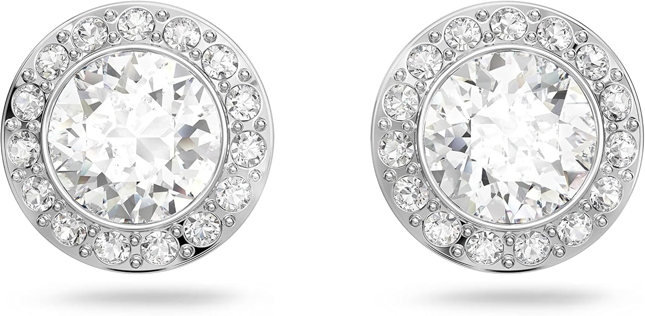 Swarovski Una Angelic Crystal Stud Earrings Collection | Amazon (US)