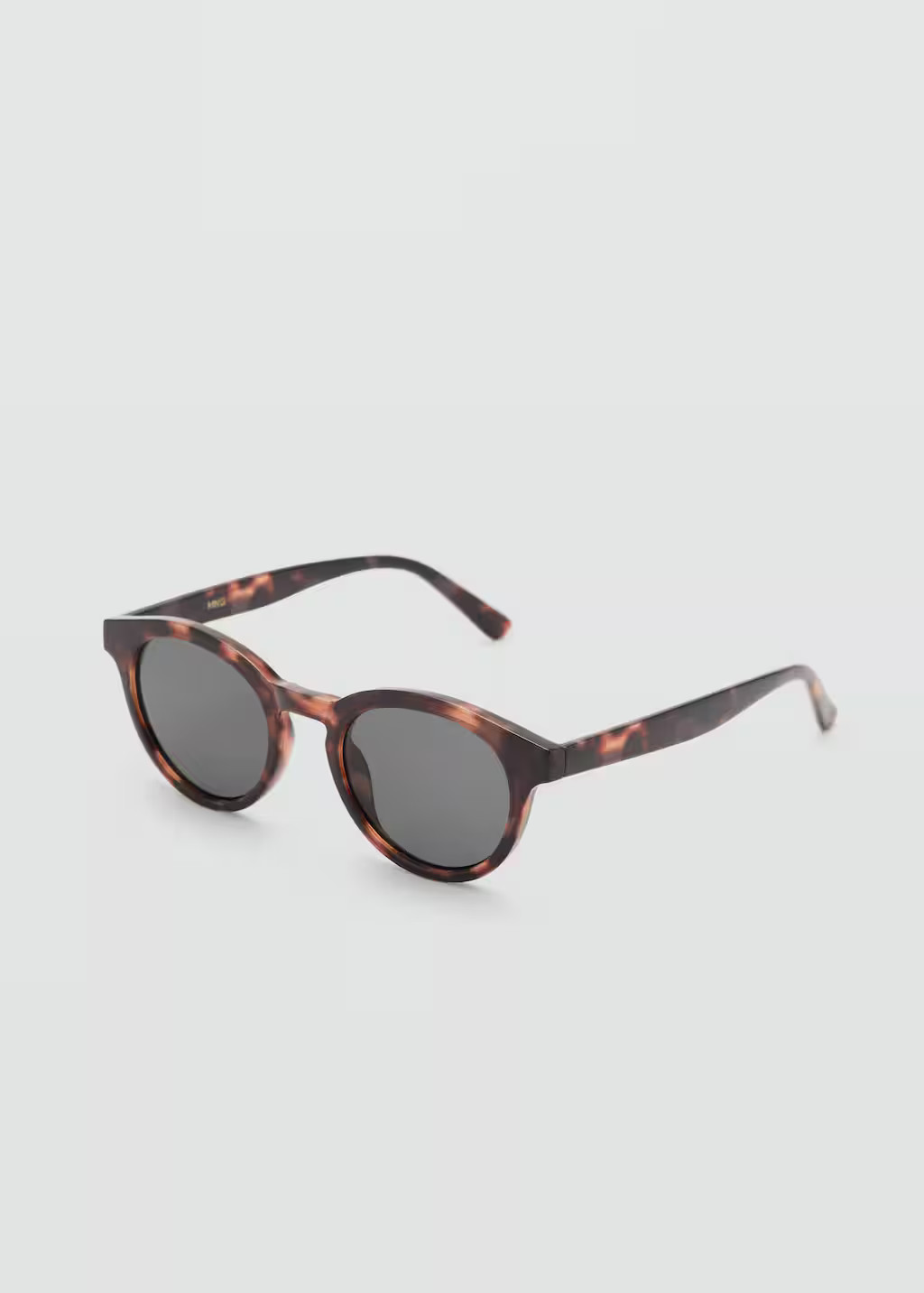 MANGO - Round-framed sunglasses chocolate - One size - Woman | Mango Canada