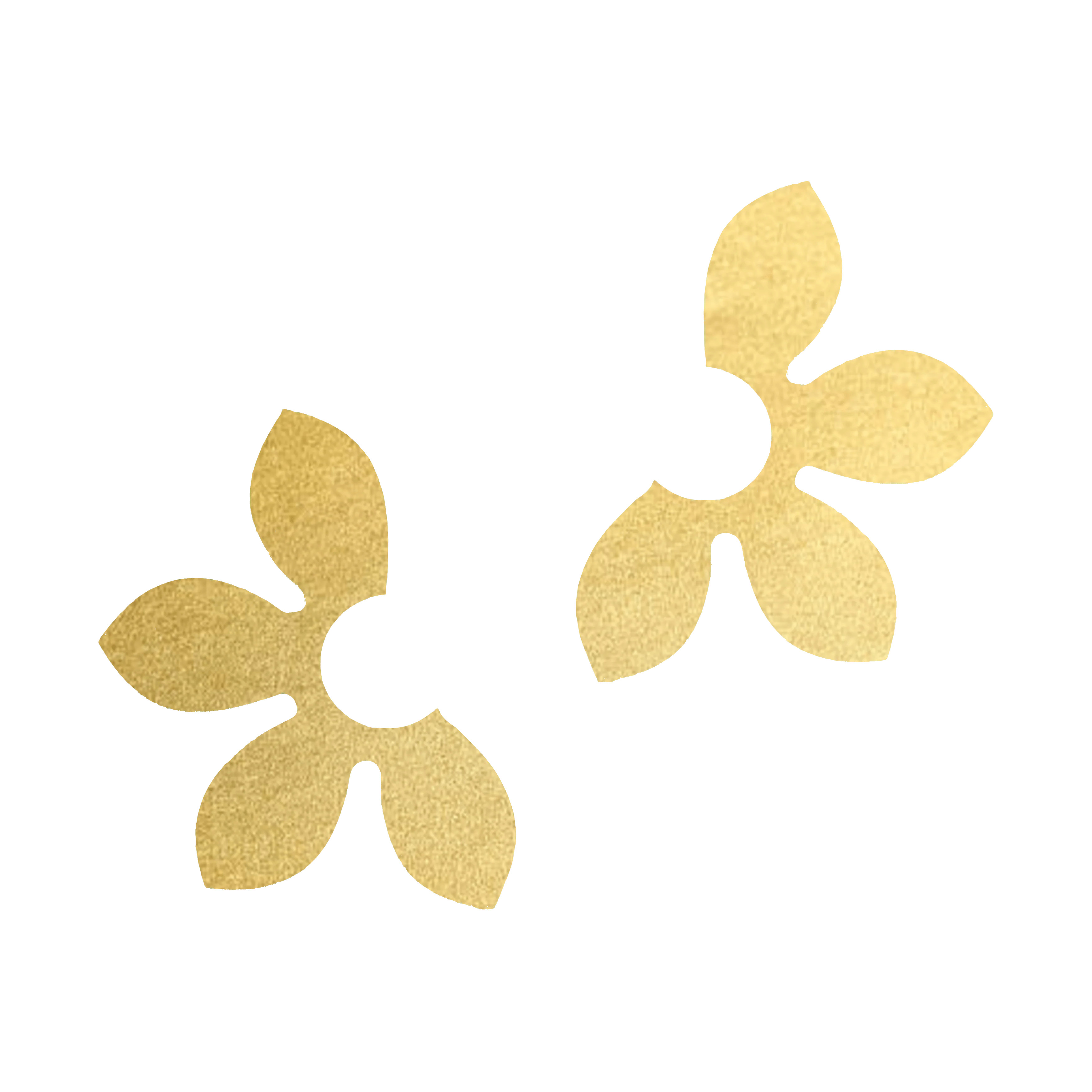 Gold Petal Earrings | Sunshine Tienda