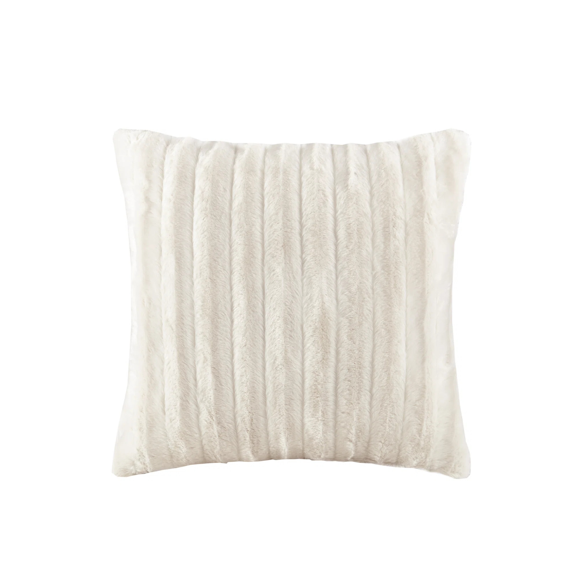 Madison Park Duke Faux Fur Square Pillow & Reviews | Wayfair | Wayfair North America