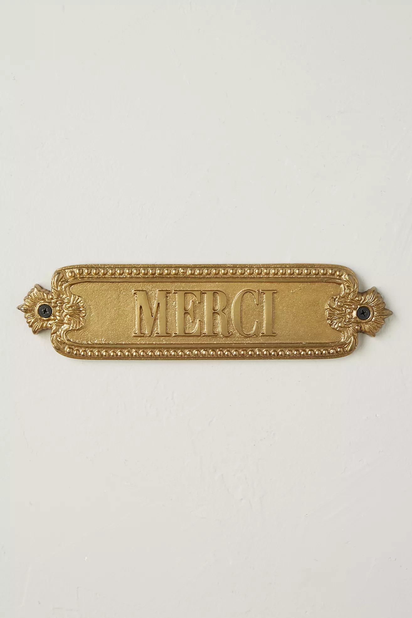 French Cottage Sign | Anthropologie (US)
