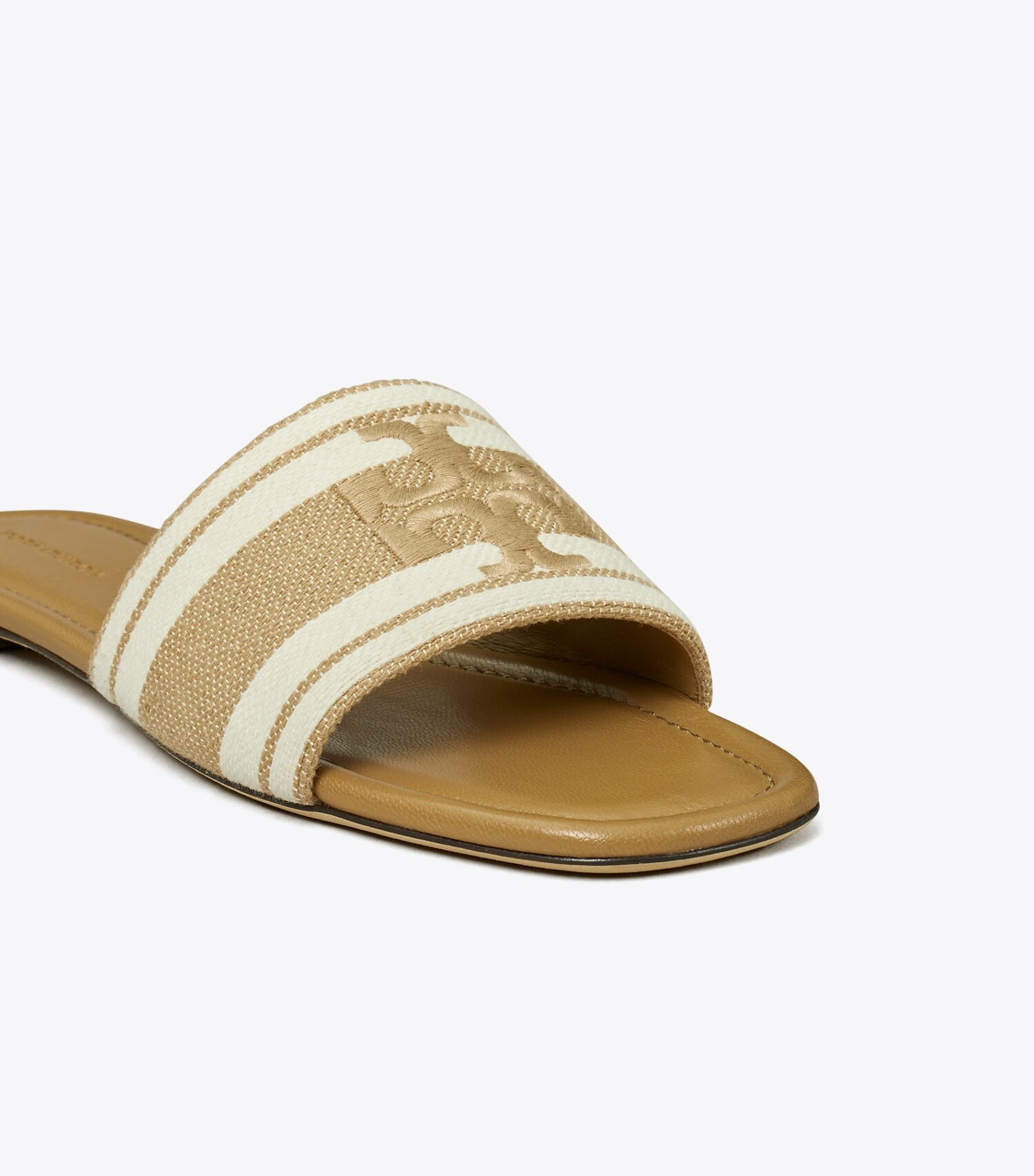 Double T Jacquard Slide: Women's Designer Sandals | Tory Burch | Tory Burch (US)