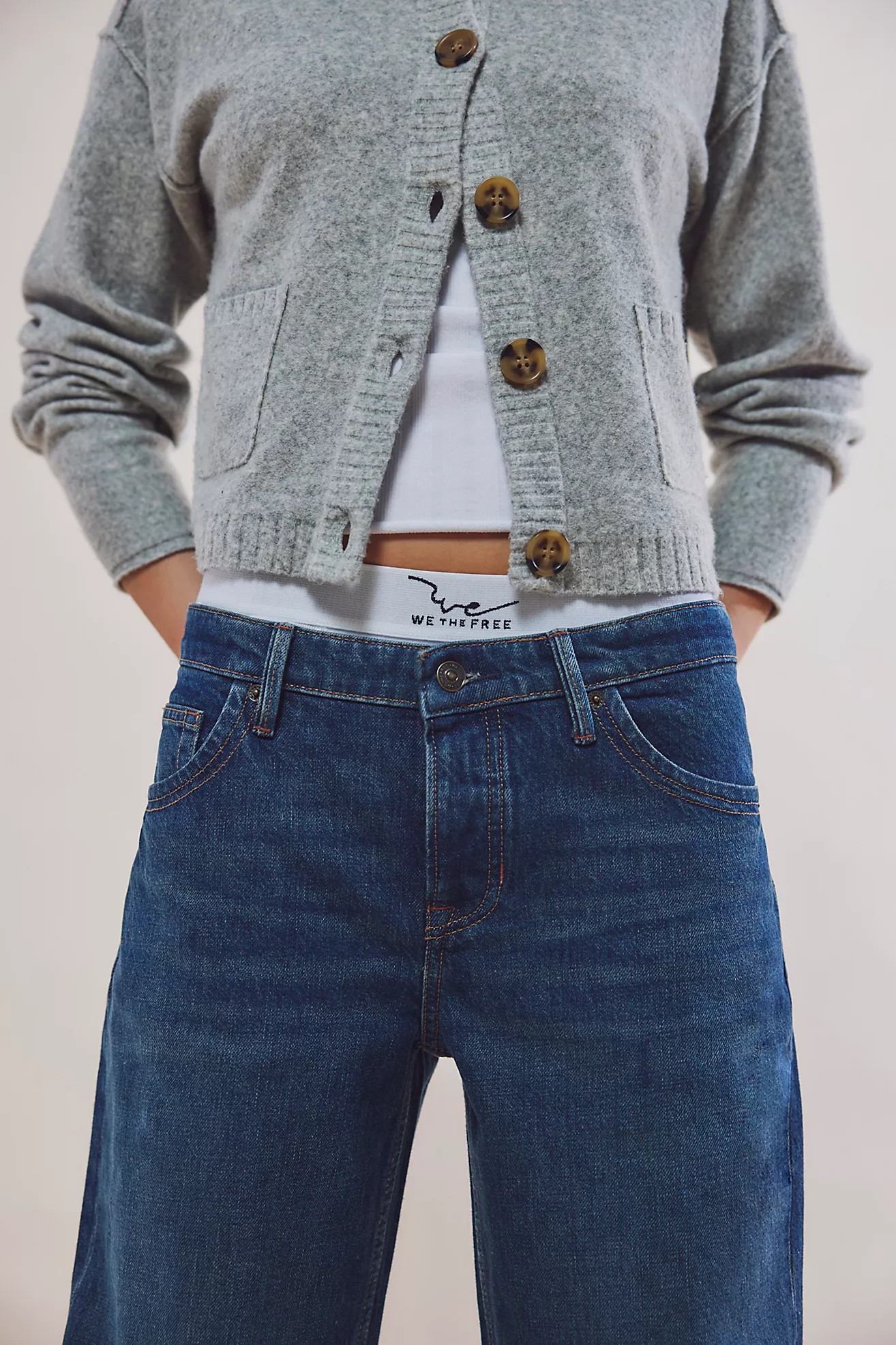 We The Free Tennessee Low-Rise Boyfriend Jeans | Free People (Global - UK&FR Excluded)