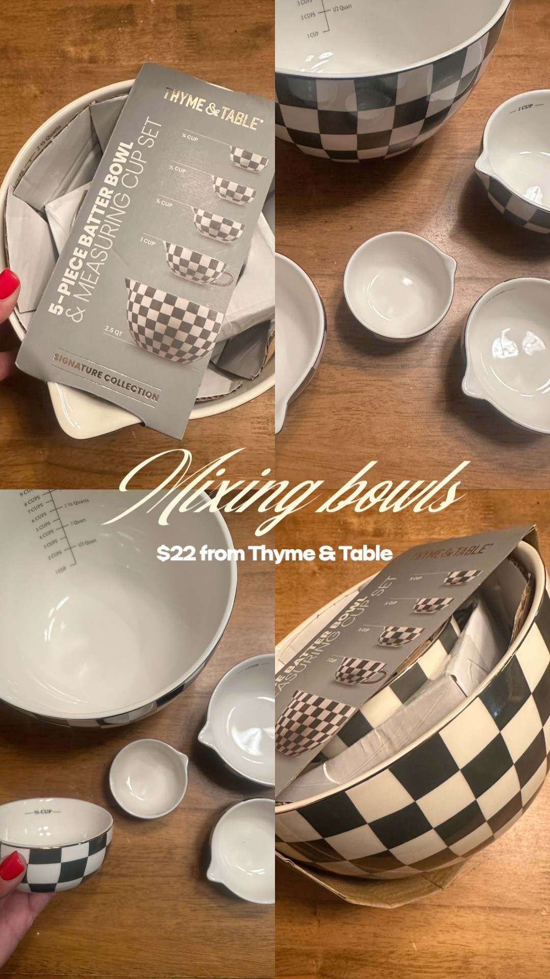 The viral mixing bowls are back in stock! Obsessed would be an understatement 😍 McKenzie Childs dupe for only $22!
Walmart finds + kitchen finds + Walmart dupe + home finds + home decor

#LTKfoodie #LTKdayinmylife #LTKmomlife