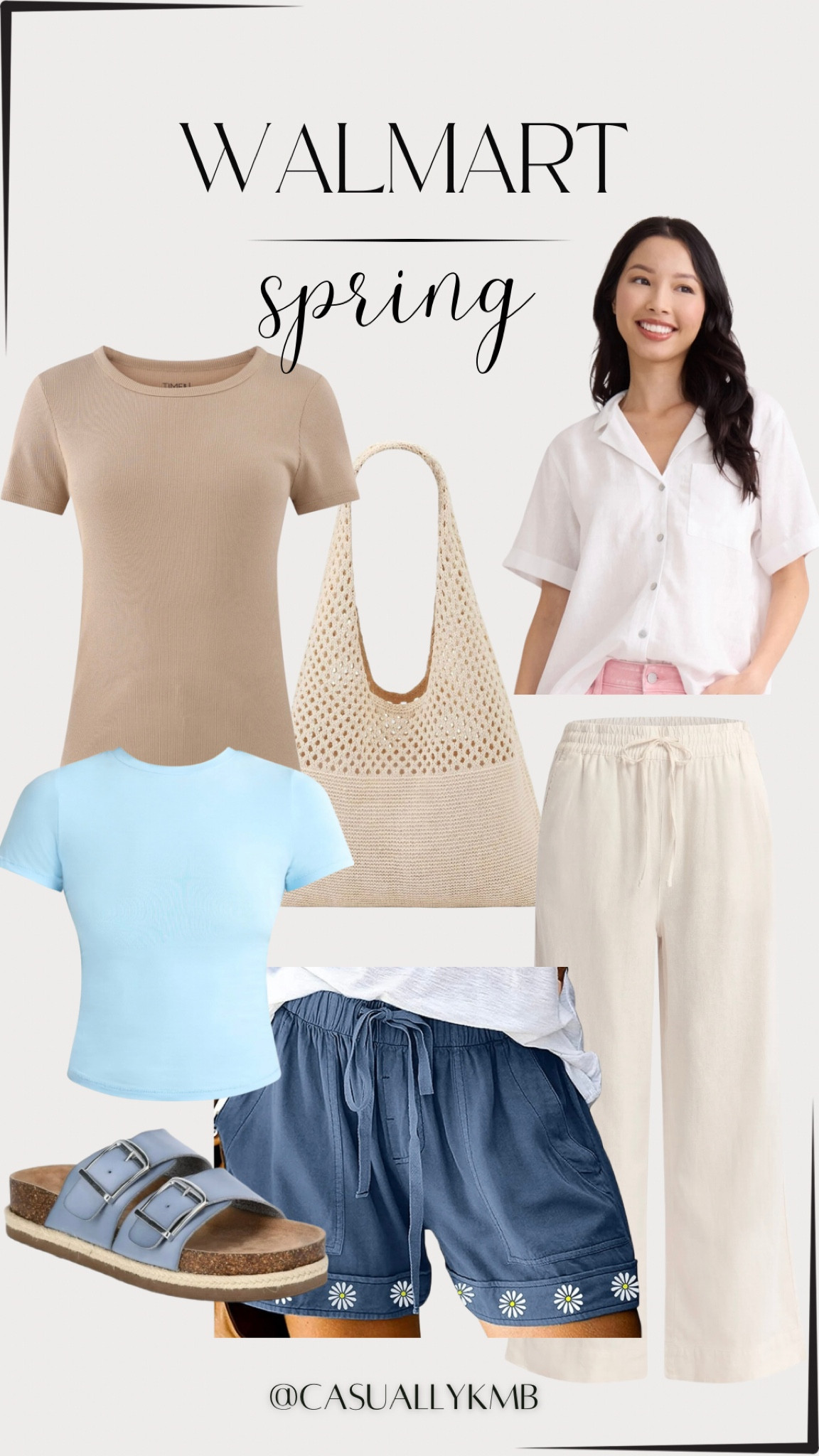 Spring arrivals at Walmart! These prices are so good!!
How cute are those shorts! The linen pants are a top seller and these basic t-shirts are the same style I had in long sleeve. The quality for these prices is 🤯

#LTKOver40 #LTKStyleTip #LTKFindsUnder50
