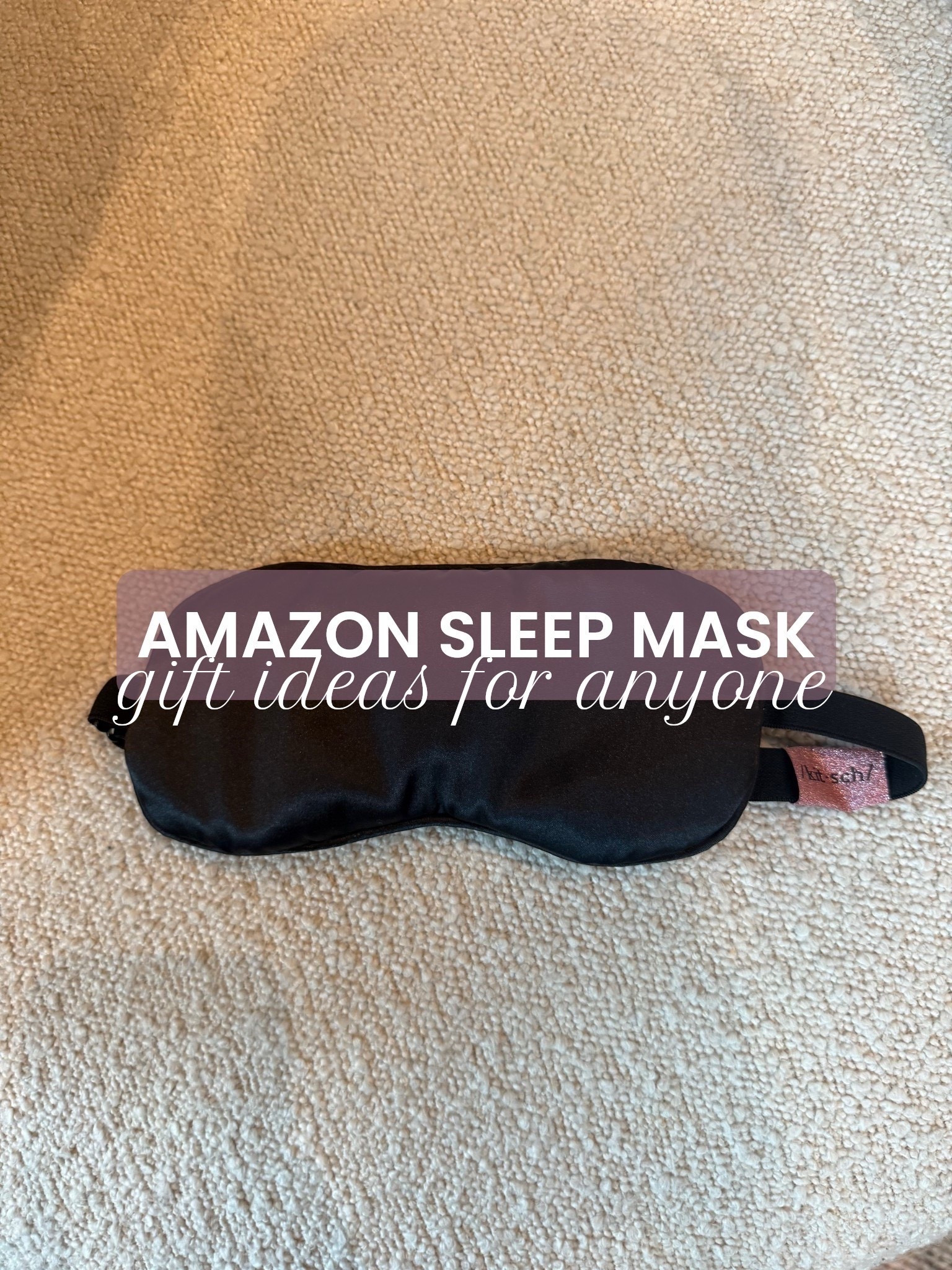 Y’all this sleep mask is weighted and smells like lavender✨

gift idea, gift guide, gift ideas for her, gift ideas for him, stocking stuffer gift idea, Nashville, mom of 3, Dede Raad, Dress up Buttercupp

#LTKFindsUnder50 #LTKHoliday #LTKGiftGuide