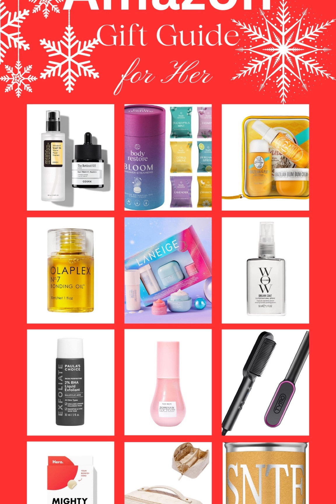 Amazon Gift Guide For Her

#LTKGiftGuide #LTKbeauty #LTKHoliday