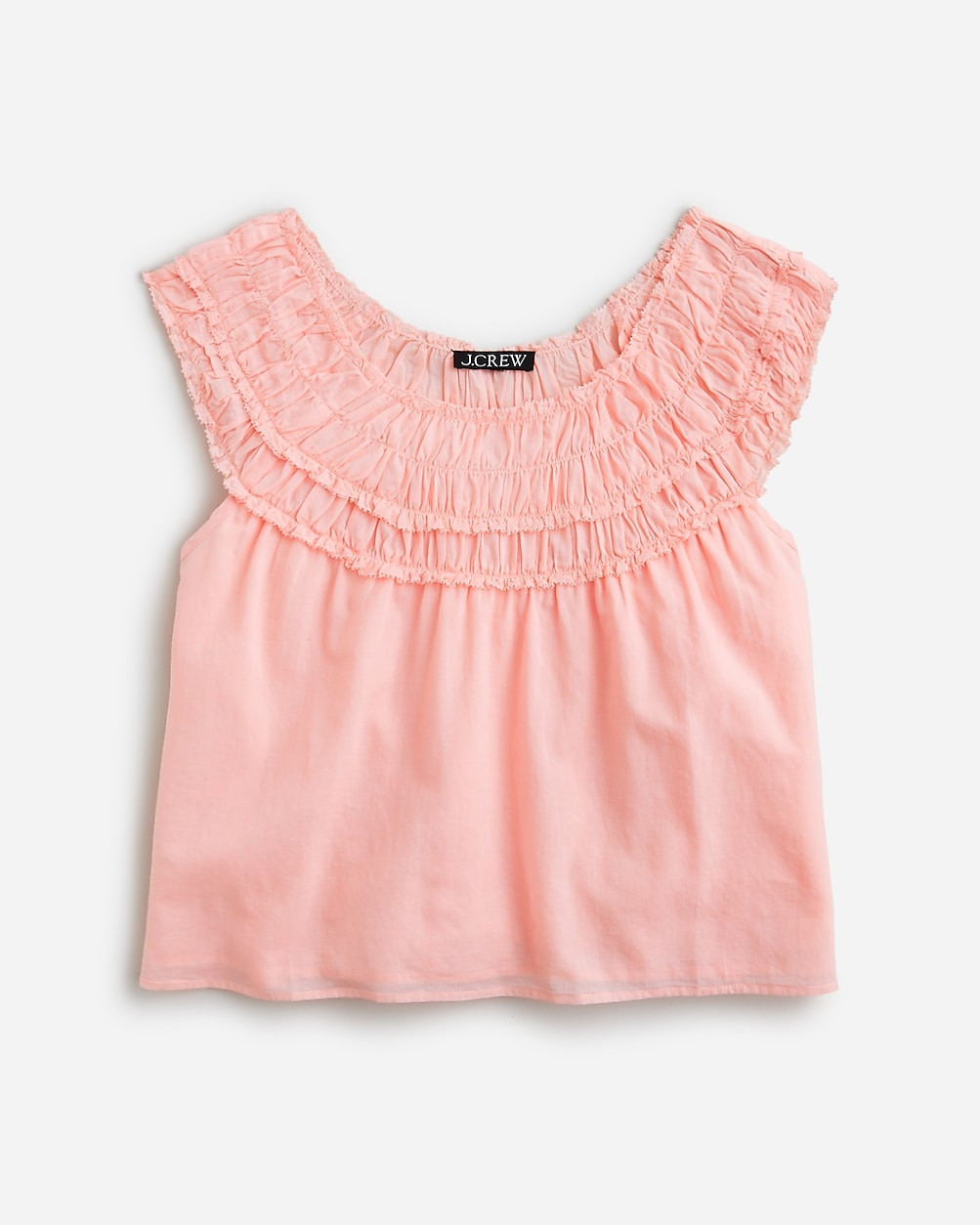 Rosalie top in cotton voile | J. Crew US