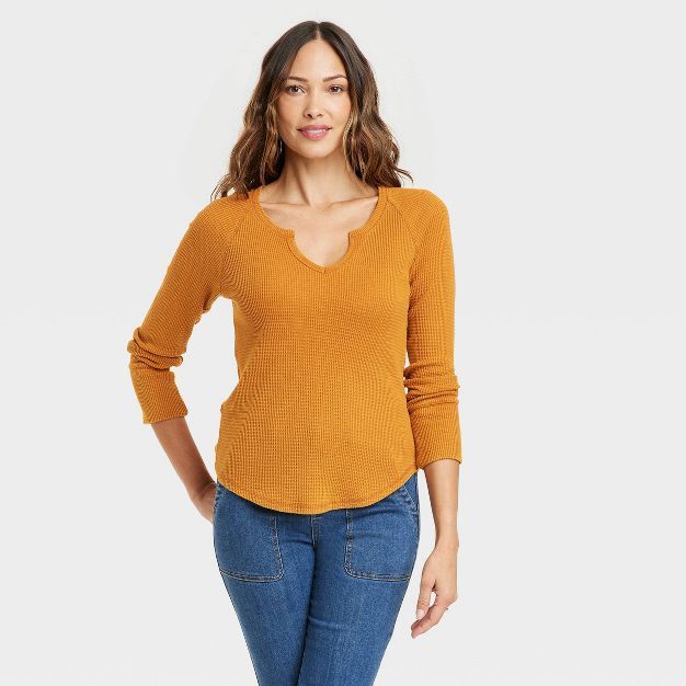 Women's Long Sleeve Thermal Top - Knox Rose™ | Target