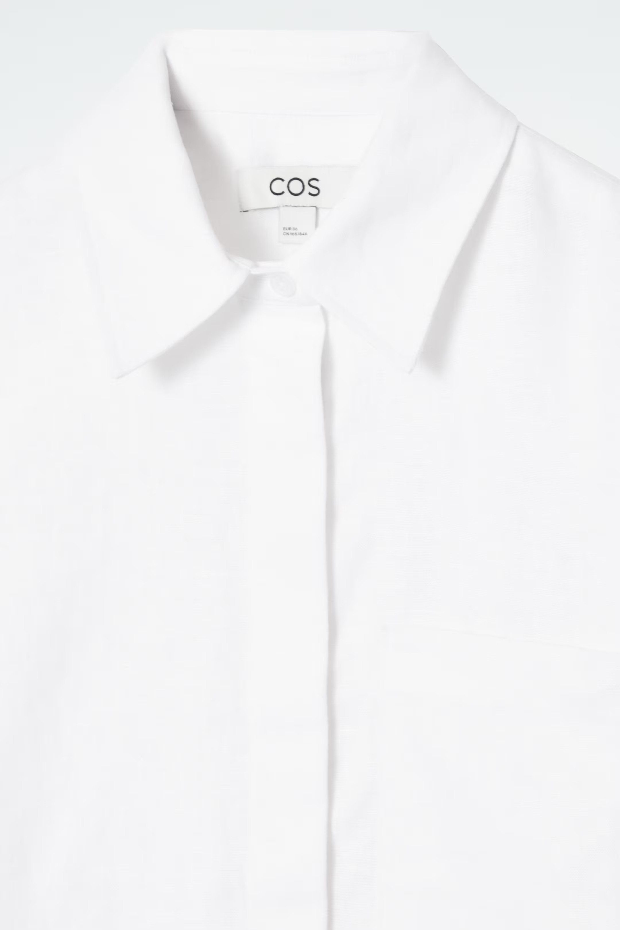 OVERSIZED LINEN SHIRT - WHITE | COS US | COS (EU)