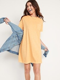 Short-Sleeve Vintage Mini T-Shirt Shift Dress for Women | Old Navy (US)