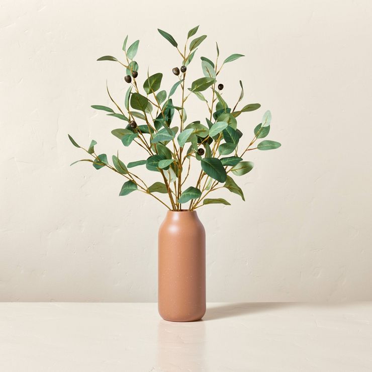 Faux Eucalyptus Terracotta Arrangement - Hearth & Hand™ with Magnolia | Target