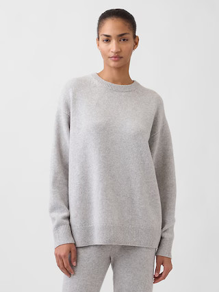 CashSoft Oversized Boyfriend Sweater | Gap (US)