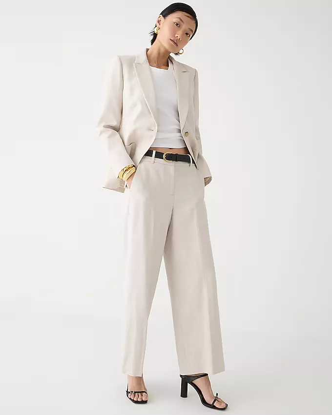 Sydney pant in stretch linen blend curated on LTK