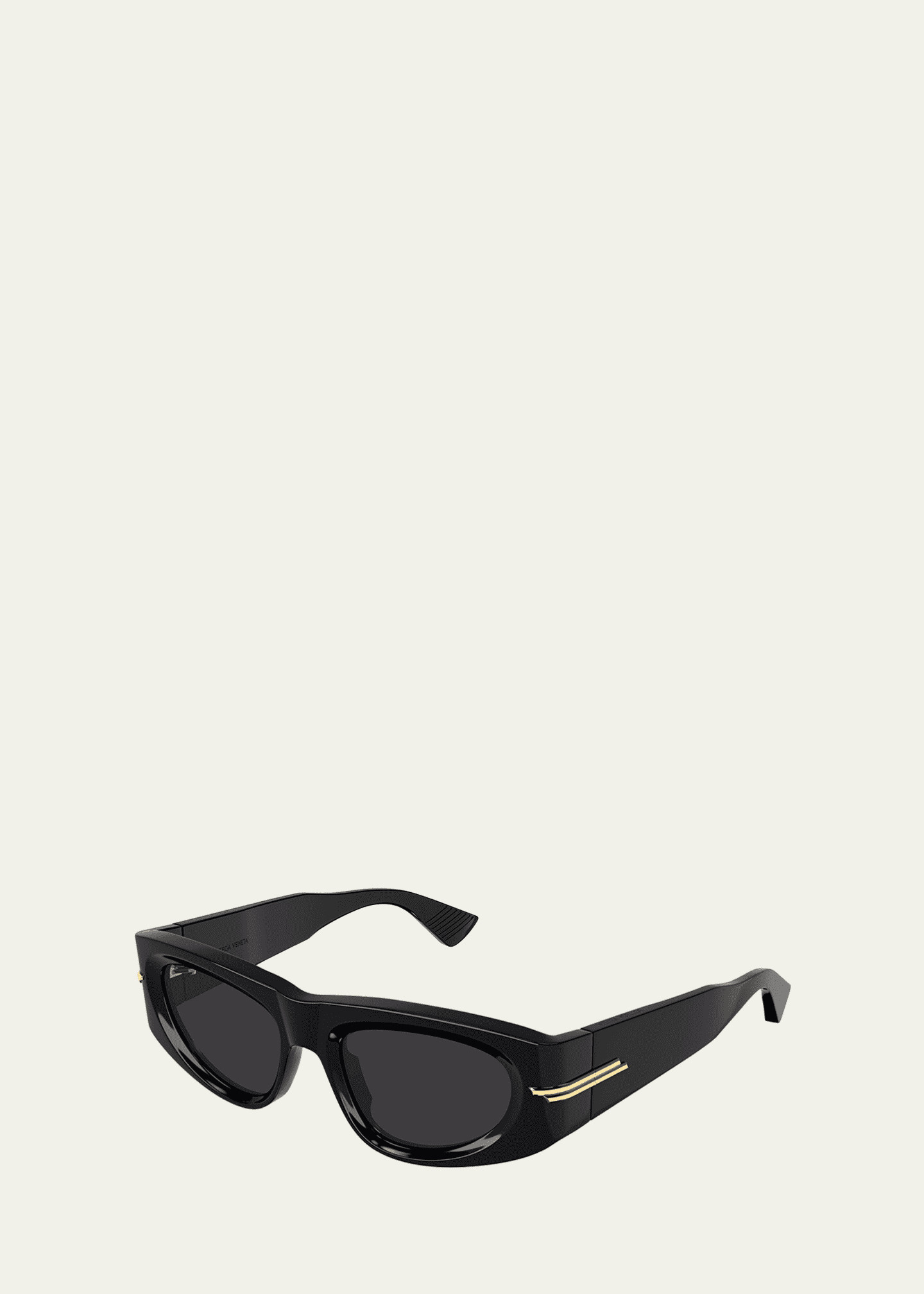 Bottega Veneta Retro Rectangle Acetate Sunglasses | Bergdorf Goodman