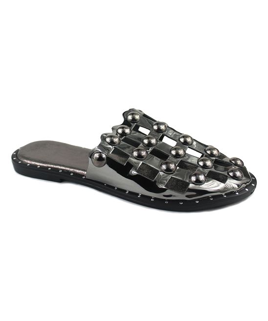 Nickel Studded Mule - Women | zulily