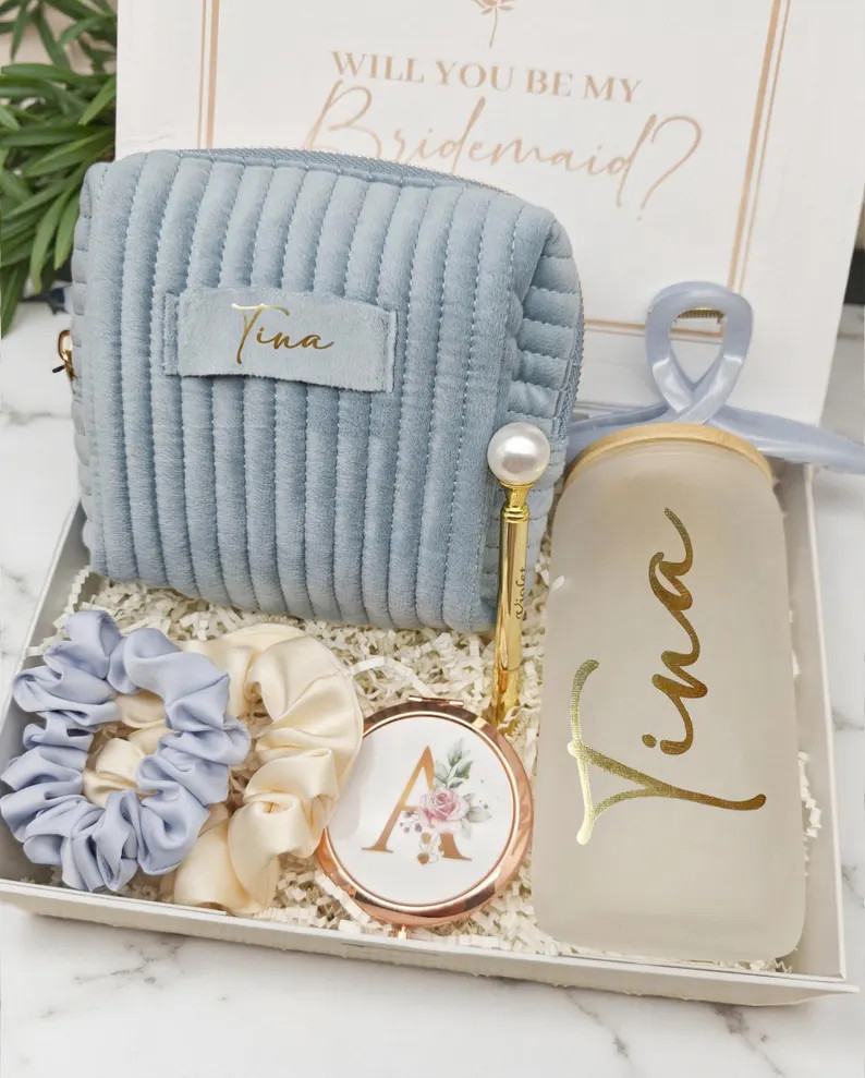 Bridesmaid Proposal Gift Box,Bridesmaid Proposal Box Perfect Personalized Gift, Custom Name Bride... | Etsy (US)