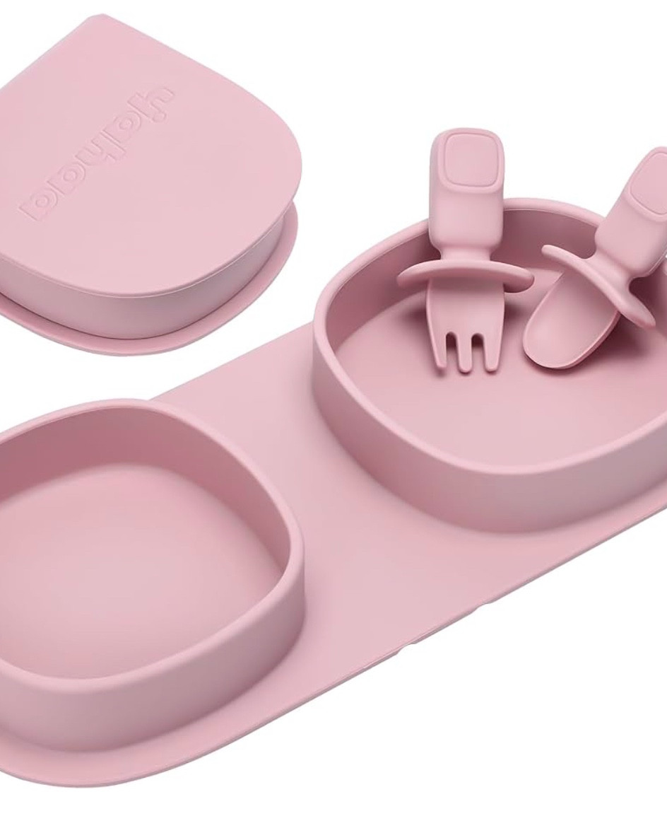 My baby is about to start solids, so I’ve been looking into things! One of my favorite finds - Baby Travel Essential on the go, Baby Plates with Forks and Spoons Self Feeding 6 months, Foldable, Silicone, BPA Free. 

#LTKBaby #LTKMostLoved #LTKFindsUnder50