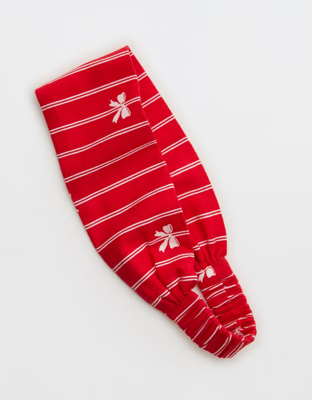 Aerie Flannel Sleep Headband | Aerie