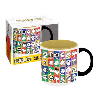 ICUP, Inc. Peanuts Faces 18oz Ceramic Mug | Target